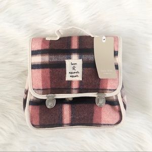 Zara Plaid Kids Backpack